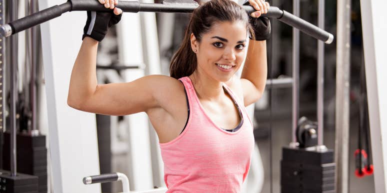 The real reason this woman goes to the gym has nothing to do with her health