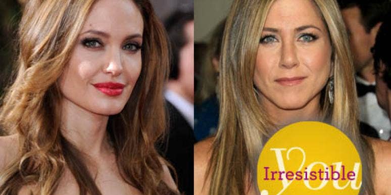 Facial Porn Angelina Jolie - Angelina Jolie Vs. Jen Aniston: Who Do Men Find More Attractive? | YourTango