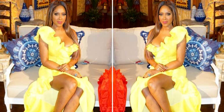 Is Kenya Moore Pregnant New Details About Her Fake Pregnancy YourTango   Kenya 