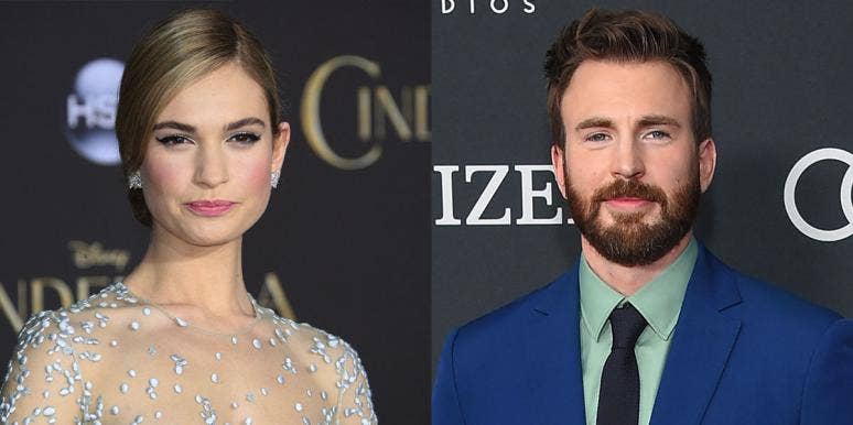 Lily James And Chris Evans Affair What To Know About Their Rumored Romance YourTango