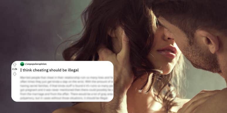 Redditor Thinks Cheating Should Be Illegal, Punishable By Fines To Partner Affected YourTango