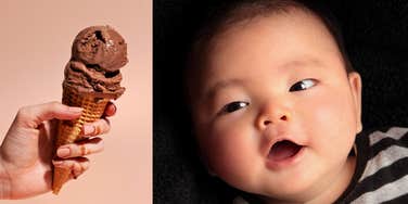 mother-in-law feeds baby ice cream to spite mom