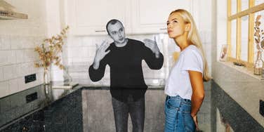 Man angry with woman over 'nothing'