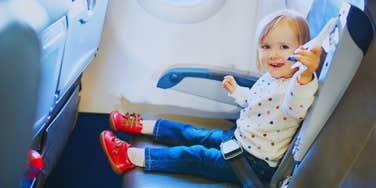 toddler, plane 