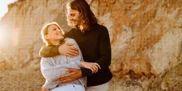 Healthy married couple prioritizing safety in relationship