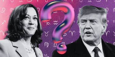 kamala harris, donald trump and question mark us election not going as planned astrology