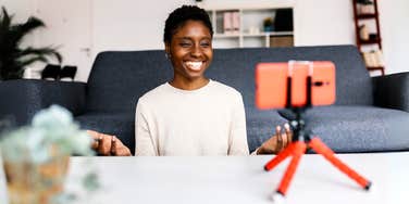 woman doing action to make people respect her