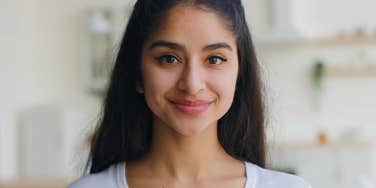 smiling young woman