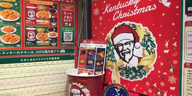 Christmas KFC in Japan