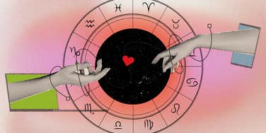 hands reaching out across zodiac signs relationship challenges now until february 2025