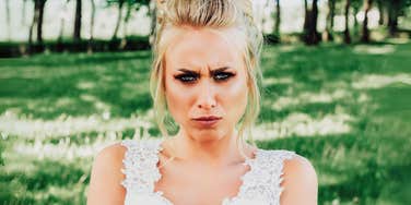 Bride offended at someone being rude at her wedding. 