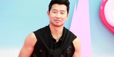 Actor Simu Liu at the "Barbie" premiere 