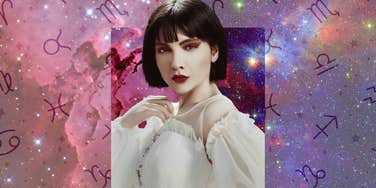 woman with zodiac signs blessings universe january 14, 2025