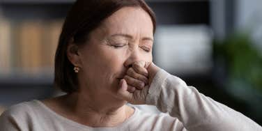 Mom crying because her son's girlfriend asked her to take her shoes off at their house