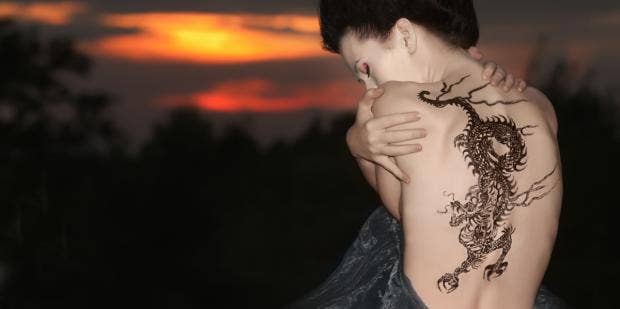 Aggregate more than 74 dragon back tattoo female  thtantai2