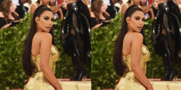 Kim Kardashian Ass Fucked - 20 Photos Of Young Kim Kardashian Before & After Alleged Plastic Surgery |  YourTango