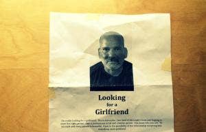 This Guy Posted 500 Fliers To Get A Girlfriend (And I Called Him)