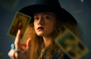 witchy woman tarot cards