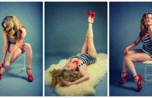 pin-up photo shoot