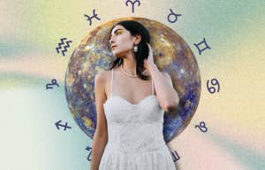 woman, zodiac signs and mercury